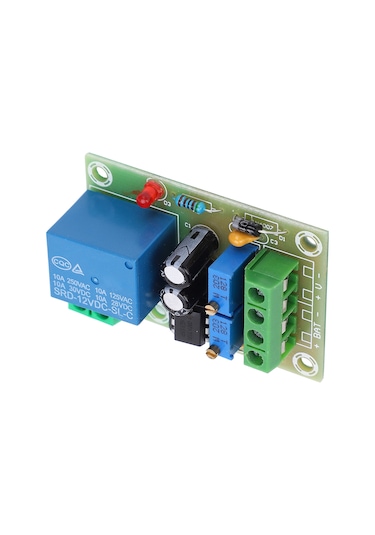 Gajeena Xhm601 12v Akü Şarj Kontrol Modülü, Aşırı Şarj Korumalı, Otomatik Başlangıç/kesme 10.5-11.5v/14.4-14.8v , Enerji Tasarruflu Led Gösterge