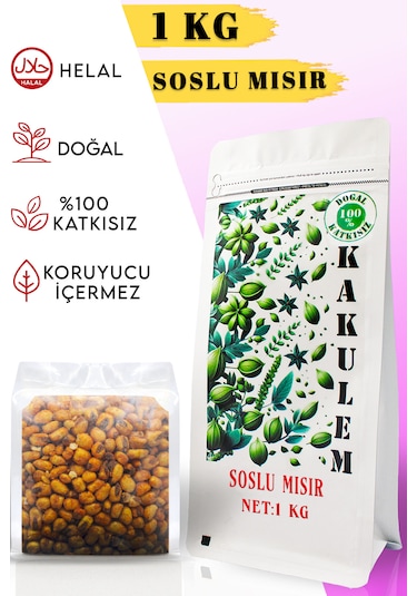 Kakulem İri Taneli Soslu Mısır 1 KG