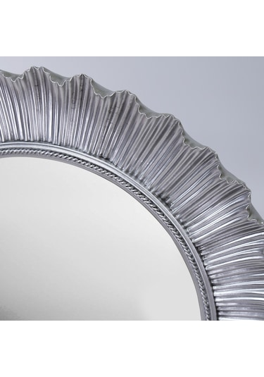 Flashy Yuvarlak Ayna Gümüş