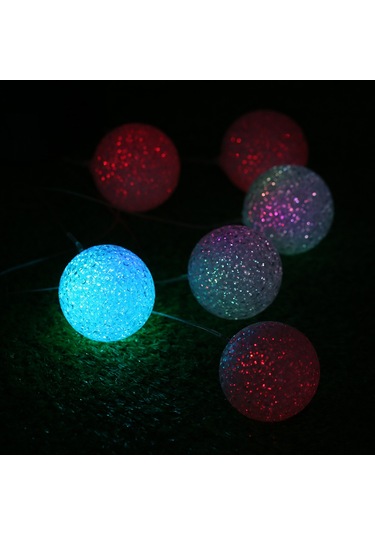 Dofolink Güneş Enerjili Led Renk Değiştiren Partikül Topu Zil Lambası - Ip65 Su Geçirmez - Bahçe, Ev Bahçesi Ve Festivaller İçin Dekoratif Aydınlatma Diğer