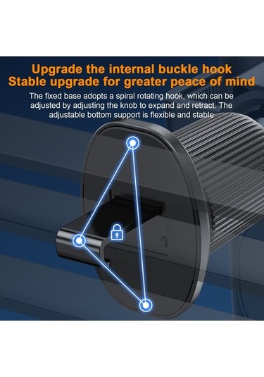 Pazly Yüksek Hızlı Şarjlı 360 Dönüşümlü Araba Telefon Tutucusu - Kablosuz Şarj, Anti-kayma, Titreşim Emici