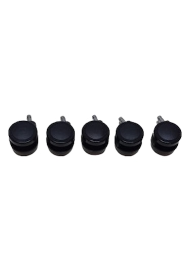 Oyuncu Koltuğu Yıldız Ayak Tekeri Çap 60 Mm