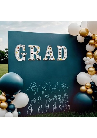 2025 Mezuniyet Işıklı Harfler 2025 Mezuniyet Sınıfı Led Harf İşaretleri Altın