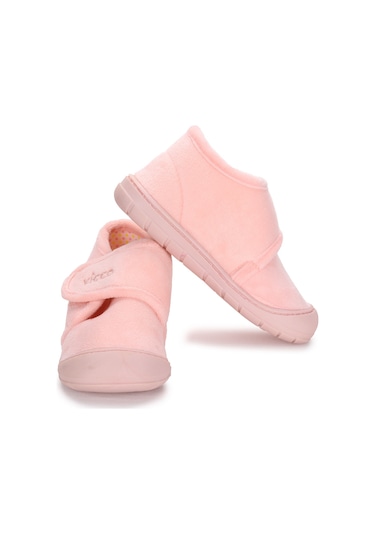 Vicco 959.P19K.446 Color Kız Çocuk Kışlık Panduf Pudra