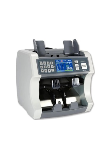 Bill Counter S200 Çift Cıslı Karışık Para Sayma Makinesi 20 Ülke Para Birimli Dahili Yazıcılı
