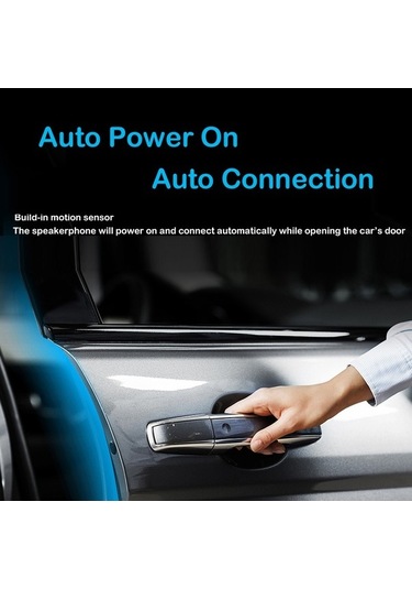 Besthome1 Bluetooth Araç Hoparlörü - Çift Bağlantı, 10 Saat Konuşma, Otomatik Açma/kapama, Net Ses Kalitesi Siyah Siyah