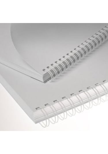 Office Force 9/16'' Beyaz 3:1'' (Inç) A4 34 Loop Kutu Tel Spiral