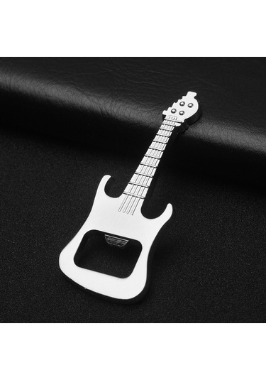 Şişe Açacağı Ve Köpekbalığı/gitar Tarzı Metal Anahtarlık Mutfak Aksesuarları Diğer
