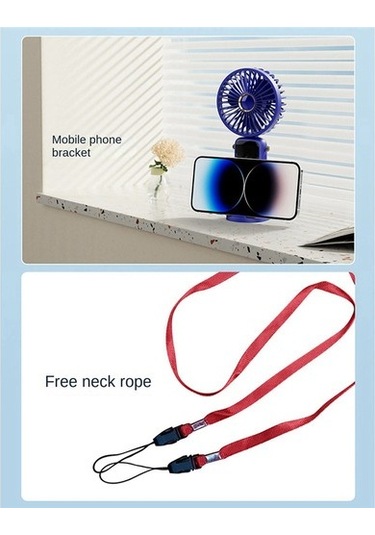 Öğrenci Yeşili Için Ekranlı 3000mah Yaz El Tipi Katlanır Fan Cluknt Yeşil