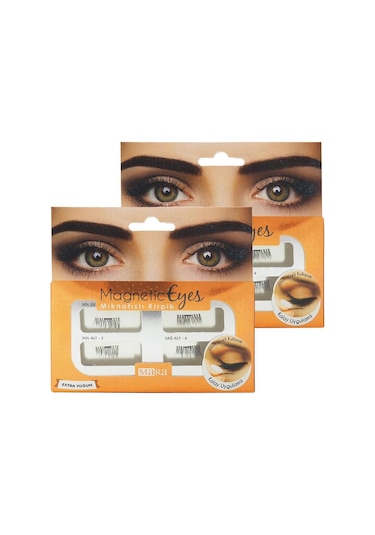 Magnetic Eyes Mıknatıslı Kirpik Ekstra Yoğun 2 Adet
