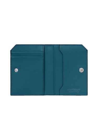 Mont Blanc Montblanc Meisterstück Selection Soft Mini 4cc Cüzdan 131246 Mavi