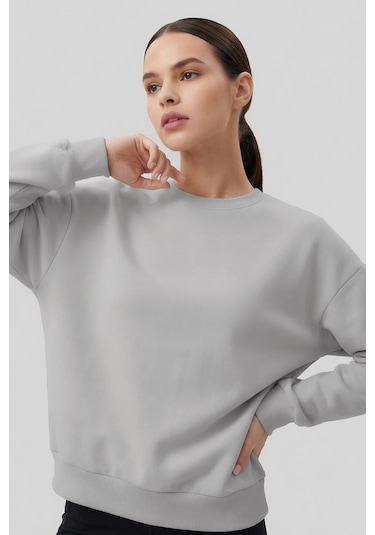 Basic Oversıze O Yaka 3lü Paket Ekru-taş- Açık Eflatun Kadın Sweatshirt - 97053 Açık Eflatun-ekru-taş Basic Oversıze O Yaka 3lü Paket Ekru-taş- Açık Eflatun Kadın Sweatshirt - 97053 Açık Eflatun-ekru-taş