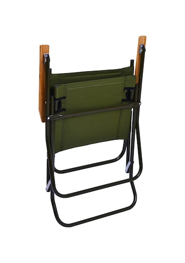 2 Adet 120 Kg Kapasiteli Katlanır Kamp Sandalyesi Ve Yuvarlak Kamp Masası-2-m-y Çok Renkli