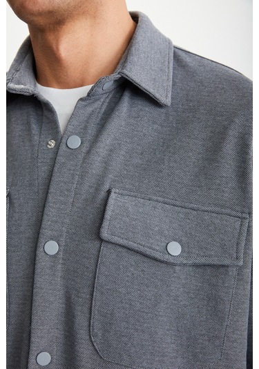 RAMADANP015 Gri Gömlek