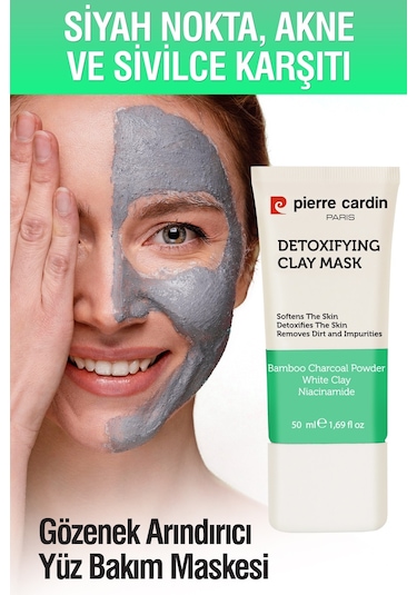 Pierre Cardin Gözenek Arındırıcı Yüz Bakım Maskesi 50 ML