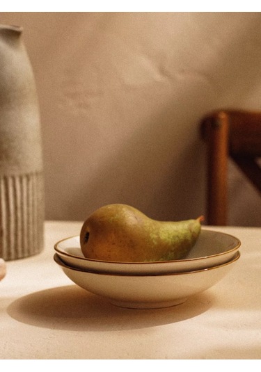 Sl Home Derin Tabak Seti 2 Parça, 380 Ml, Çapı 16,5 Cm 200580846 Bej