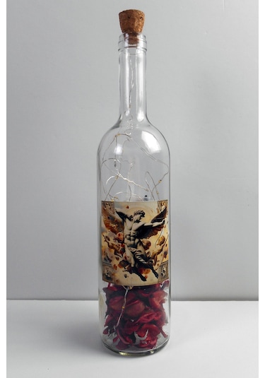 Eros Temalı Hediyelik Led Işıklı Şişe No1