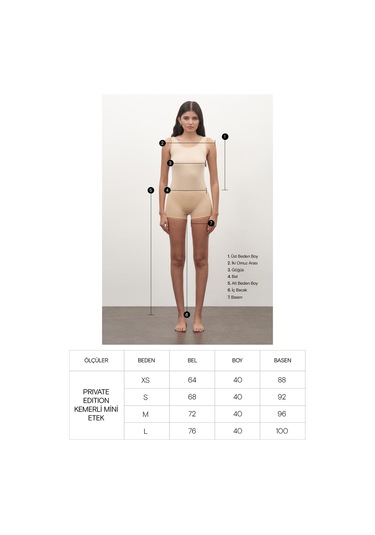 Private Edition Kemerli Mini Etek Acı Kahve Acı Kahverengi