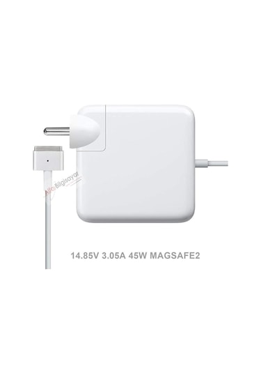 Apple Uyumlu MacBook Air A1435, A1465, A1436, A1466 Magsafe2 45W Adaptör Şarj