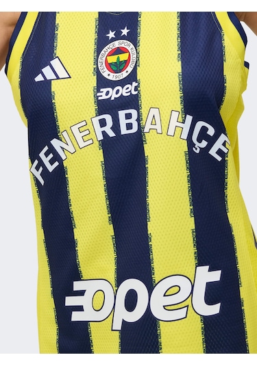 Fenerium Basket Kadın Çubuklu Forma 25/26 Sarı-lacıvert