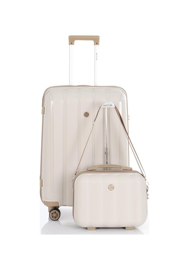 Mçs Polipropilen 2li Valiz Seti Orta & Makyaj V305 S21yy1000074-set 00421 Çok Renkli