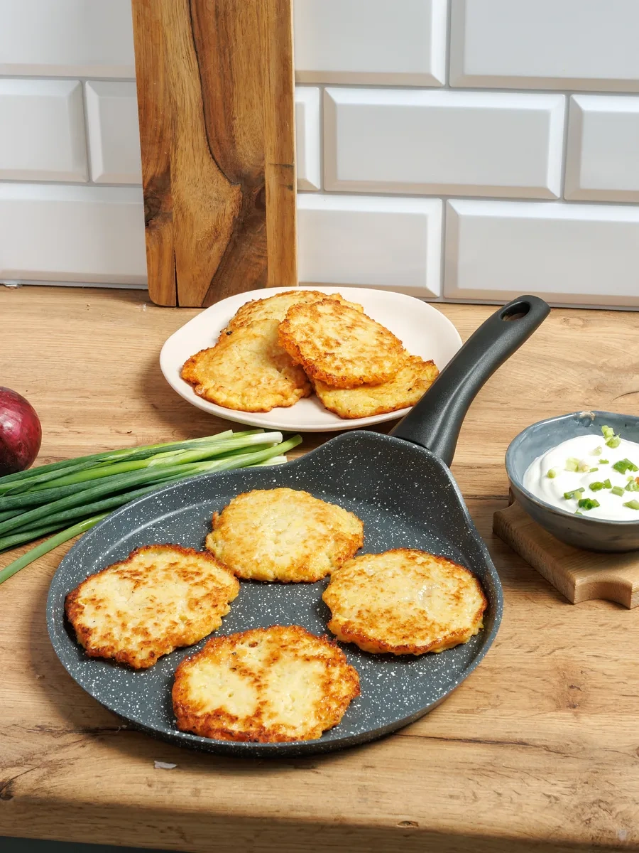 Unifico Vigoroso Grigio 24 Cm Krep Tavası 248915812 Koyu Gri