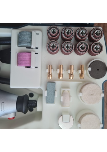 Proter PR 190 MK Mini Grinder Seti 190 Parça Mikro Kalıpçı Seti