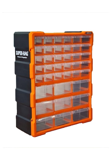 Super Bag 39 Lu Büyük Monoblok Çekmece Seti Asr 6001