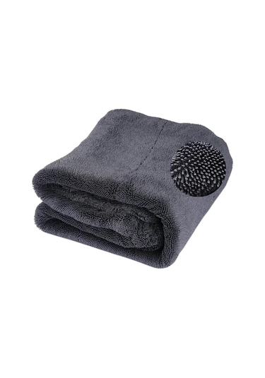 Coofbe Profesyonel 40x60cm 1200gsm Ultra Kalın Mikrofiber Araç Kurulama Havlusu Oto Yıkama Bezi Kurutma Havlusu