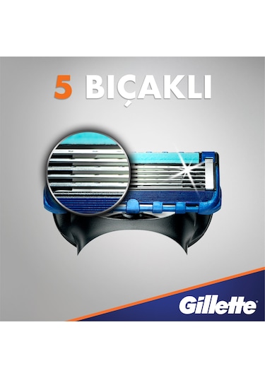 Gillette Fusion Proglide Yedek Tıraş Bıçağı 8'li Karton Ambalaj