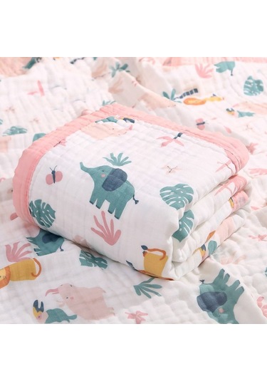 Aurora Banyo Havlusu Altlıkanlısaf Pamuklu Gazlı Bezocuk Banyo Havlusu Bebek Battiyesi Beyaz