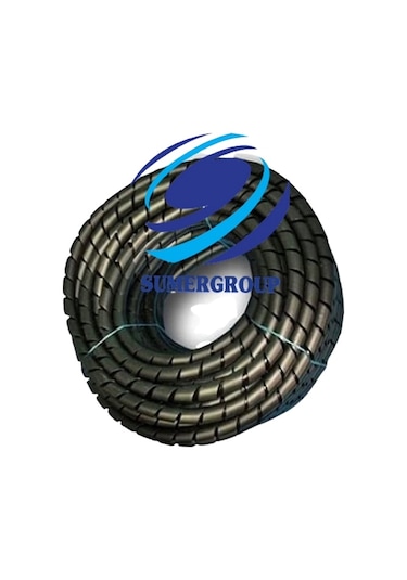 Sumergroup Kablo Toplayıcı Spiral 20mm Siyah 50metre