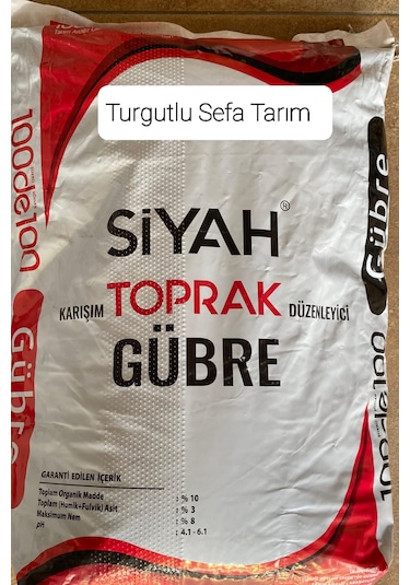 Siyah Toprak Gübre Karışım Düzenleyici