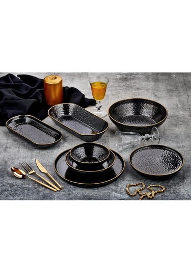 Taç Laterna Trieste 53 Parça Porselen Yemek Takımı