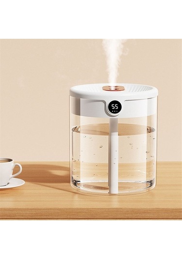 Agoodshop H2o Hava Nemlendirici Çift Nozul, Lcd Nem Göstergeli, Yeşil