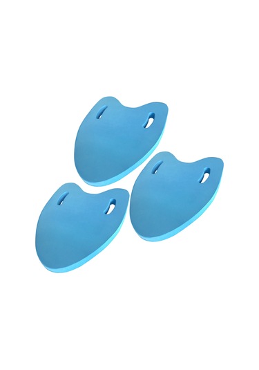 Xindoker Eva Yüzme Egzersiz Tahtası A Tipi , Hafif, Güven Artırıcı, 3 Adet Paket, Mavi Mavi