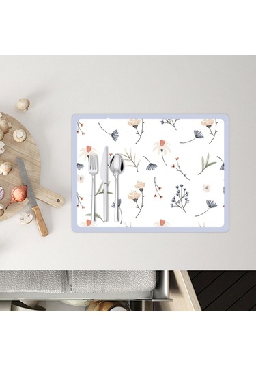 Homyl Bulaşık Kurutma Mat Diatom Çamur Kaymaz Çay-çiçeği Çay Çiçeği