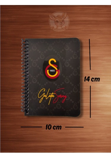 Gs Galatasaray Taraftar Not Defteri 72 Yaprak Çizgili Ödev Defteri Siyah