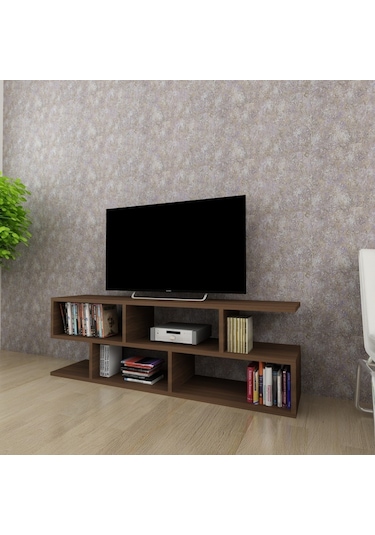 Kelebek Tv Sehpası Ceviz Ceviz