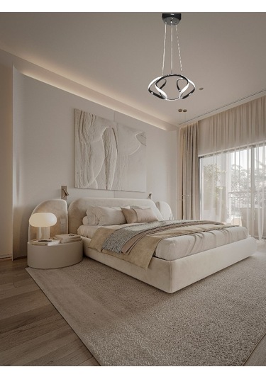 Ey Shop Siyah Drone Model 3 Renk Kumandalı Led Avize Siyah