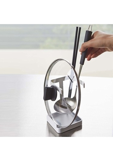 Dancemonkey Mutfak Rafı Tepsisi Kaşık Rafı Çok Amaçlı Kapağı Destekler Mutfak Aletleri Diğer