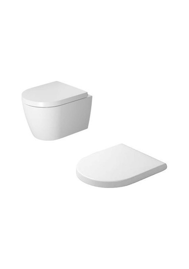 Duravit Me By Starck Kanalsız Asma Klozet + Kapak