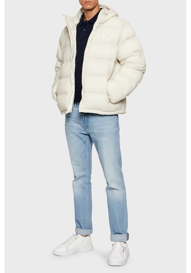 Calvin Klein Erkek Mont Lv04rd528g 67u Beyaz Beyaz