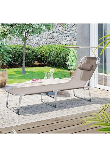 Songmics Gcb192k01 Şezlong, Katlanabilir, 193 X 53 X 29 Cm, Taşım Diğer