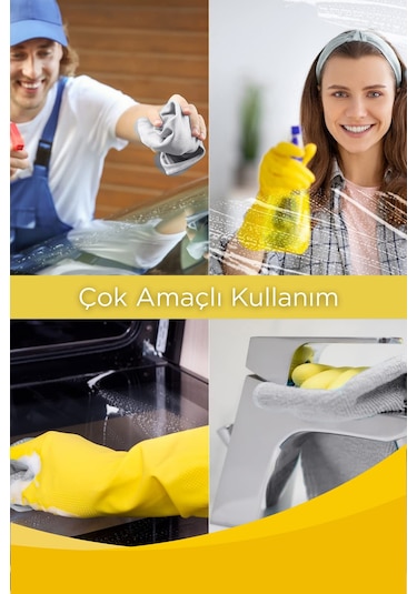 Grimorlife 5 Adet Lifli Sünger + 10 Lu Rulo Temizlik Bezi Pratik Mutfak Temizlik Seti