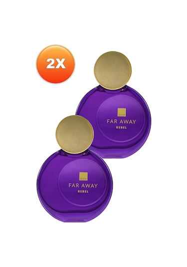 Avon Far Away Rebel Kadın Parfüm EDP 2 x 50 ML