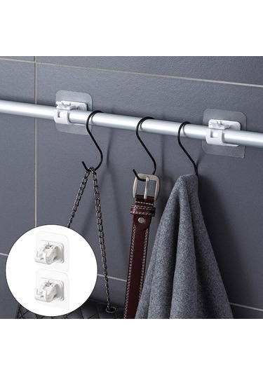 Yulong Suntek Kendinden Yapışkanlı Plastik Perde Çubuk Braketi Çok Renkli