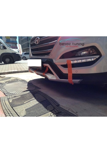 Hyundai Tucson Ön Arka Tampon Koruma Difüzör 2015-2016-2017-2018 Turbosuz