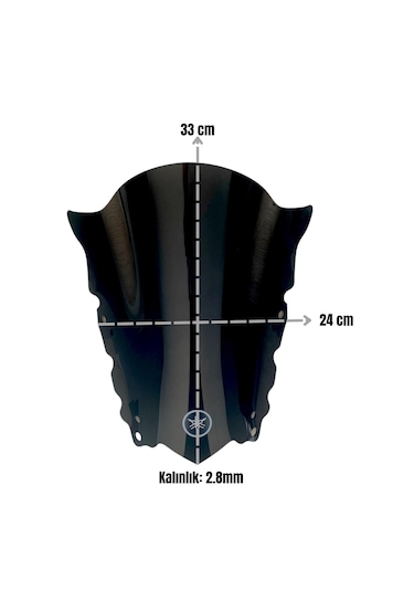 Yamaha R25 Siperlik Camı