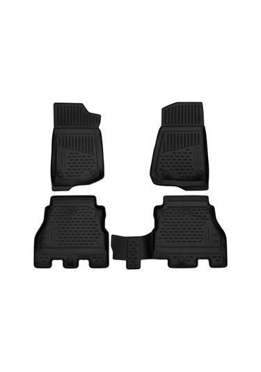 Element Jeep Wrangler 2018 Sonrası 3D Havuzlu Paspas Siyah Renk